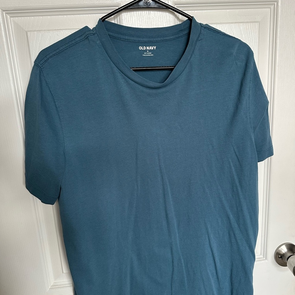 Old Navy Men's Teal Short Sleeve Tee